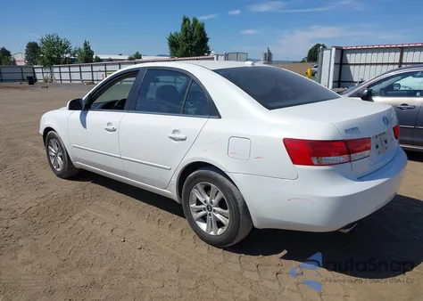 2008 Hyundai Sonata Gls V6 z USA, uszkodzony, nr VIN 5NPET46F88H306006